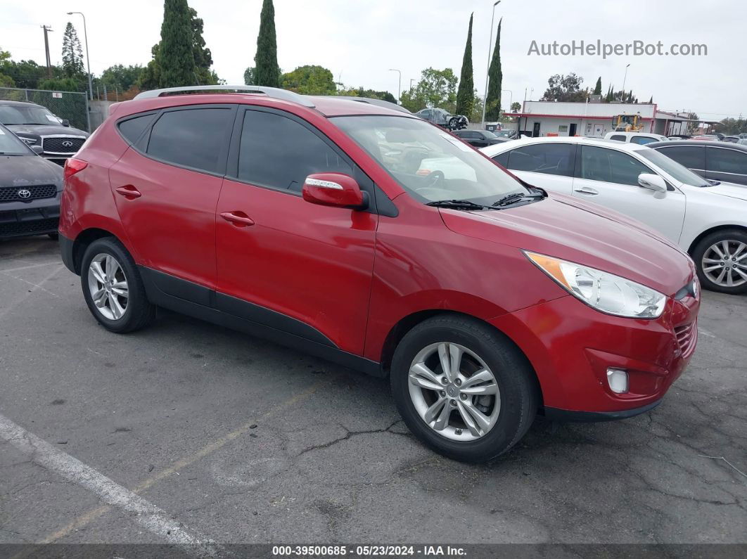 2013 Hyundai Tucson Gls Red vin: KM8JU3AC5DU744092