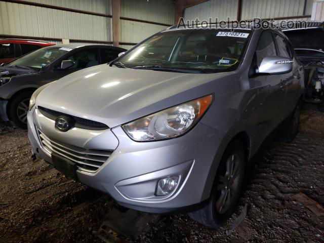 2013 Hyundai Tucson Gls Silver vin: KM8JU3AC5DU744447