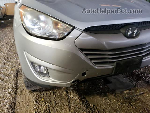 2013 Hyundai Tucson Gls Silver vin: KM8JU3AC5DU744447