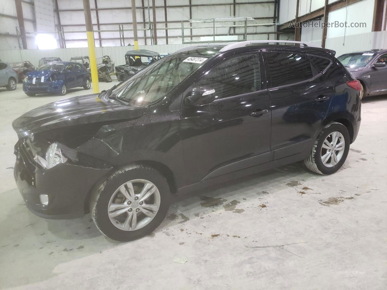 2013 Hyundai Tucson Gls Black vin: KM8JU3AC6DU547576