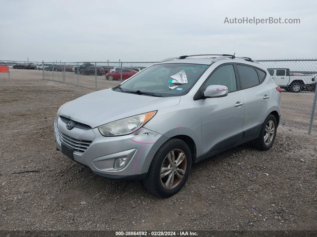 2013 Hyundai Tucson Gls Silver vin: KM8JU3AC6DU596244