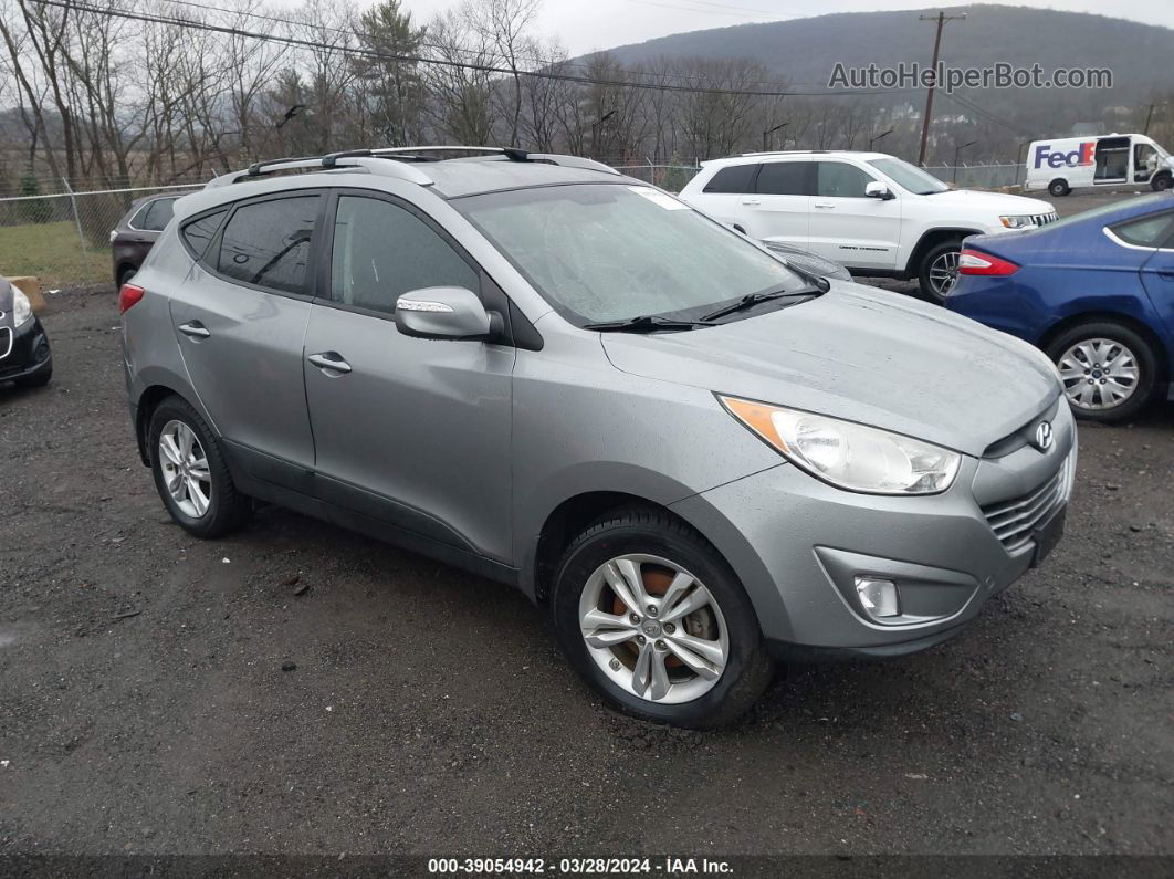 2013 Hyundai Tucson Gls Gray vin: KM8JU3AC6DU671007