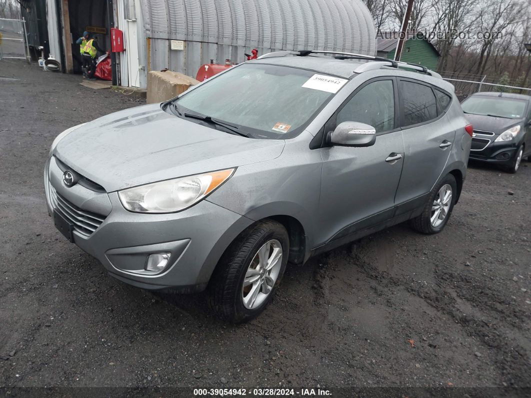 2013 Hyundai Tucson Gls Gray vin: KM8JU3AC6DU671007