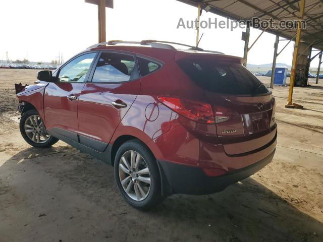 2013 Hyundai Tucson Gls Red vin: KM8JU3AC6DU672271