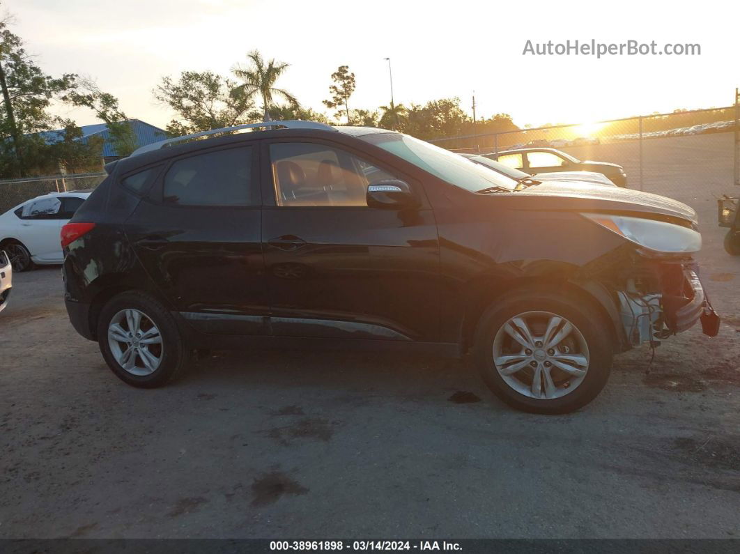 2013 Hyundai Tucson Gls Black vin: KM8JU3AC6DU728841