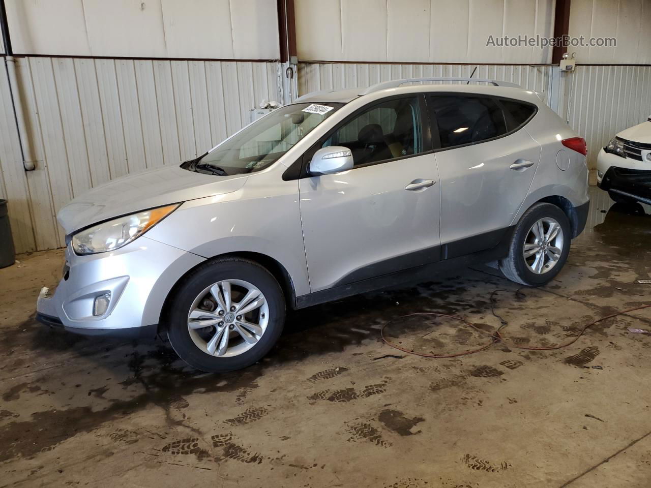 2013 Hyundai Tucson Gls Silver vin: KM8JU3AC7DU550986