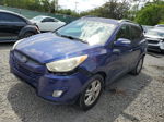 2013 Hyundai Tucson Gls Blue vin: KM8JU3AC7DU592168