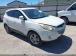 2013 Hyundai Tucson Gls White vin: KM8JU3AC7DU592672