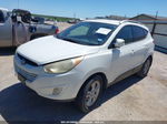 2013 Hyundai Tucson Gls White vin: KM8JU3AC7DU592672