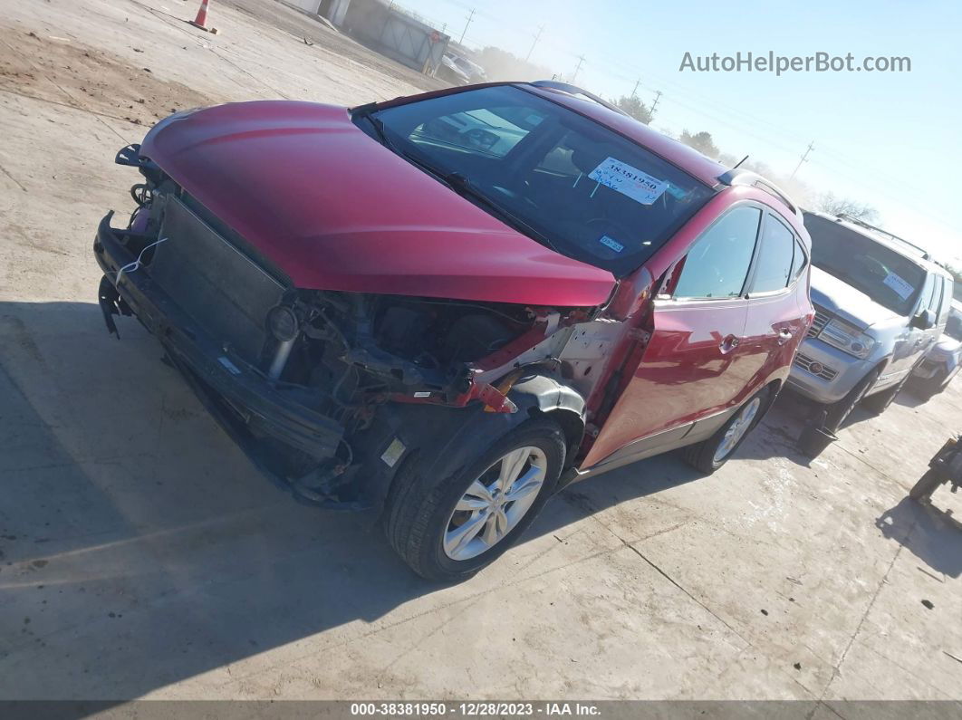 2013 Hyundai Tucson Gls Red vin: KM8JU3AC7DU669878