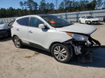 2013 Hyundai Tucson Gls White vin: KM8JU3AC7DU709683