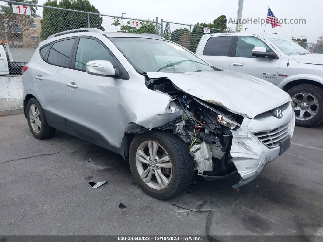 2013 Hyundai Tucson Gls Silver vin: KM8JU3AC7DU714432