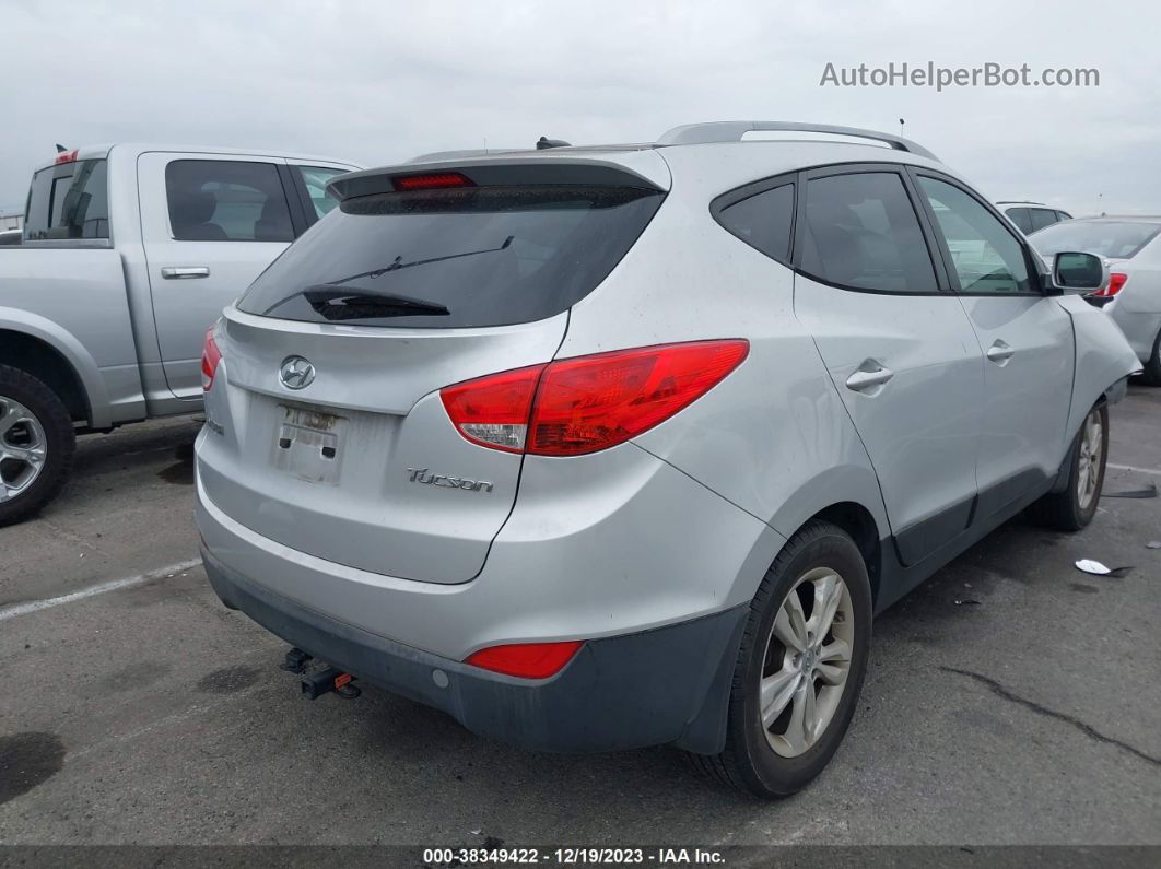 2013 Hyundai Tucson Gls Silver vin: KM8JU3AC7DU714432