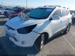 2013 Hyundai Tucson Gls White vin: KM8JU3AC7DU753893