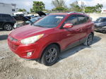 2013 Hyundai Tucson Gls Burgundy vin: KM8JU3AC8DU547465