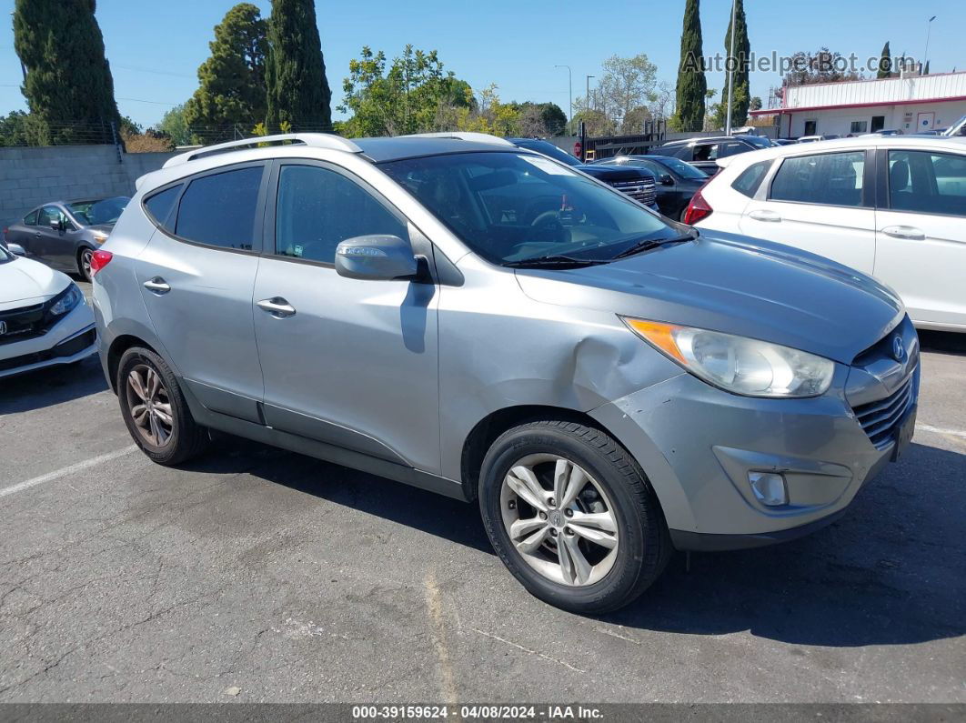 2013 Hyundai Tucson Gls Серебряный vin: KM8JU3AC8DU556120