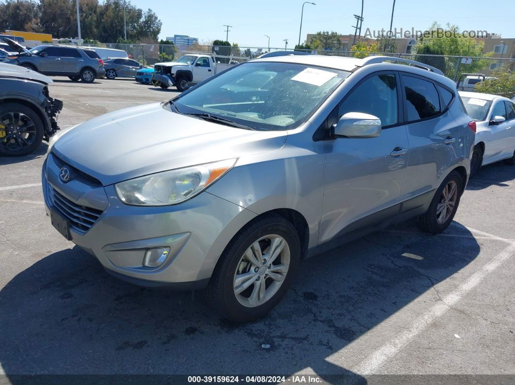 2013 Hyundai Tucson Gls Silver vin: KM8JU3AC8DU556120