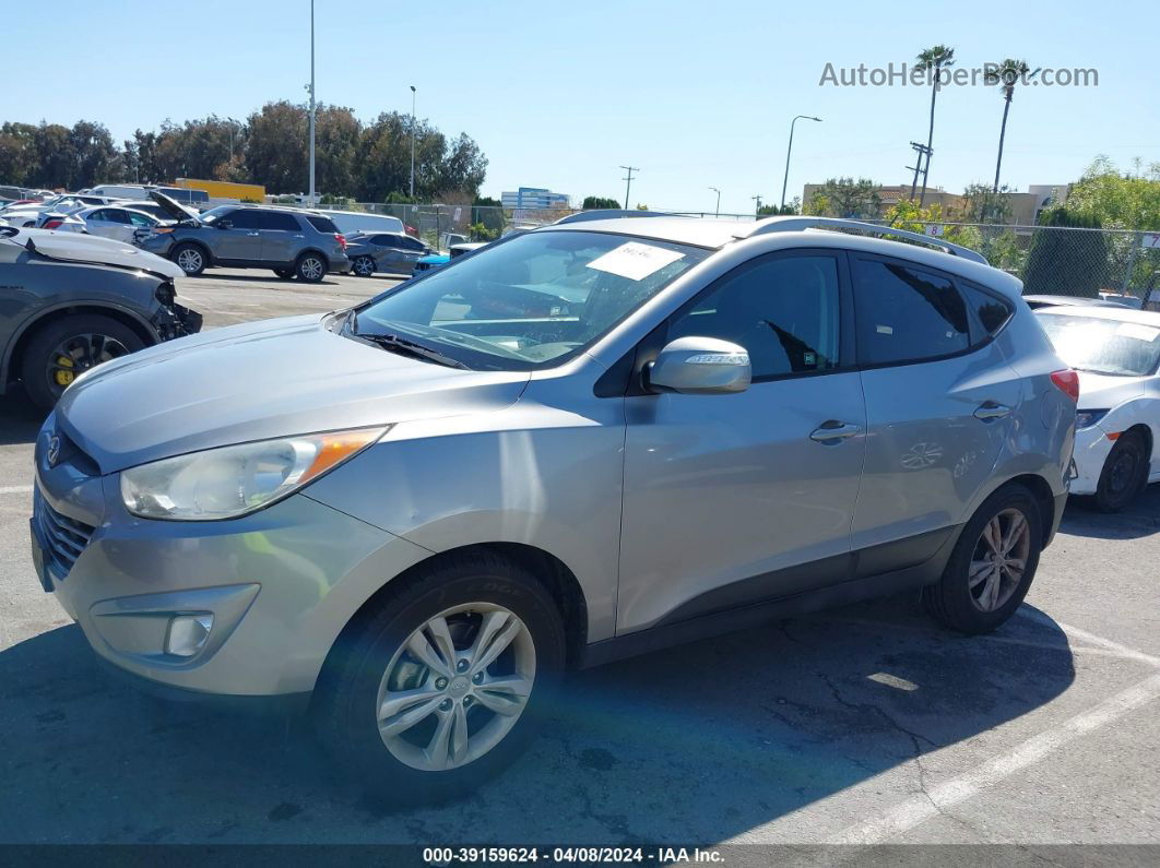 2013 Hyundai Tucson Gls Silver vin: KM8JU3AC8DU556120