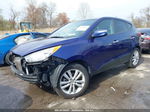 2013 Hyundai Tucson Limited Blue vin: KM8JU3AC8DU595824