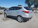 2013 Hyundai Tucson Gls Silver vin: KM8JU3AC8DU712656