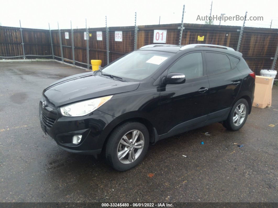 2013 Hyundai Tucson Gls Black vin: KM8JU3AC9DU591846