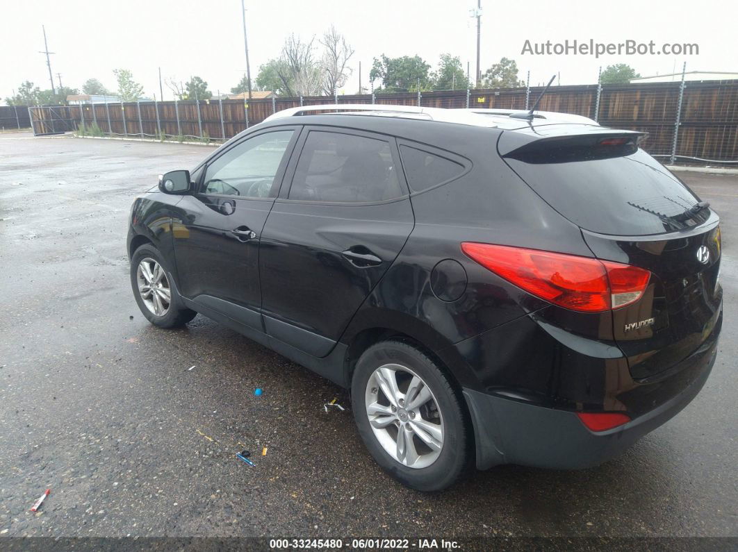 2013 Hyundai Tucson Gls Black vin: KM8JU3AC9DU591846