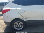 2013 Hyundai Tucson Gls White vin: KM8JU3AC9DU675598