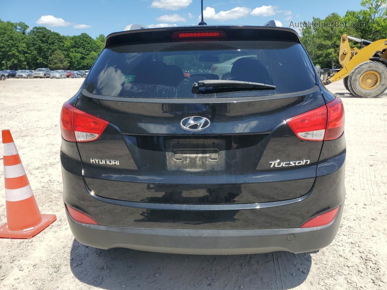 2013 Hyundai Tucson Gls Black vin: KM8JU3AC9DU706915