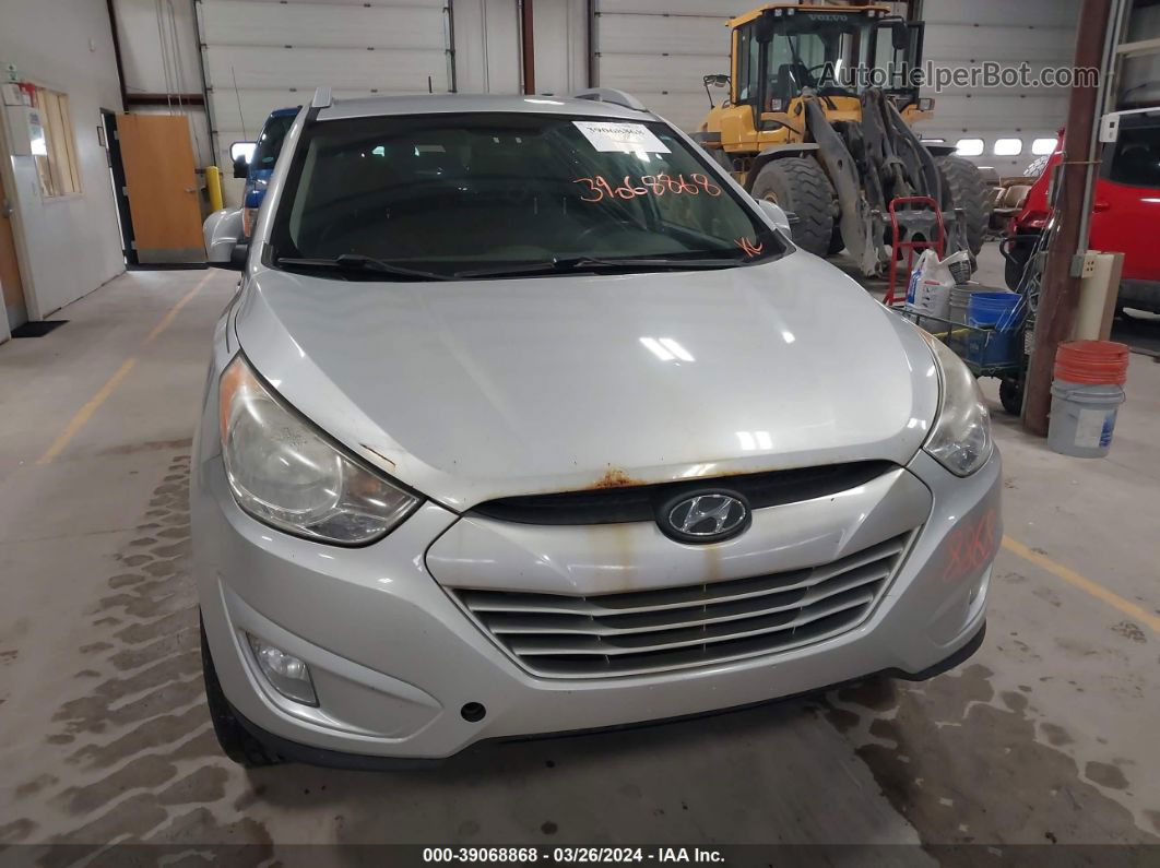 2013 Hyundai Tucson Gls Silver vin: KM8JU3AC9DU739641