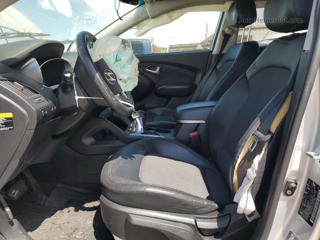 2013 Hyundai Tucson Gls Серый vin: KM8JU3ACXDU637801