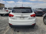 2013 Hyundai Tucson Gls White vin: KM8JU3ACXDU690630