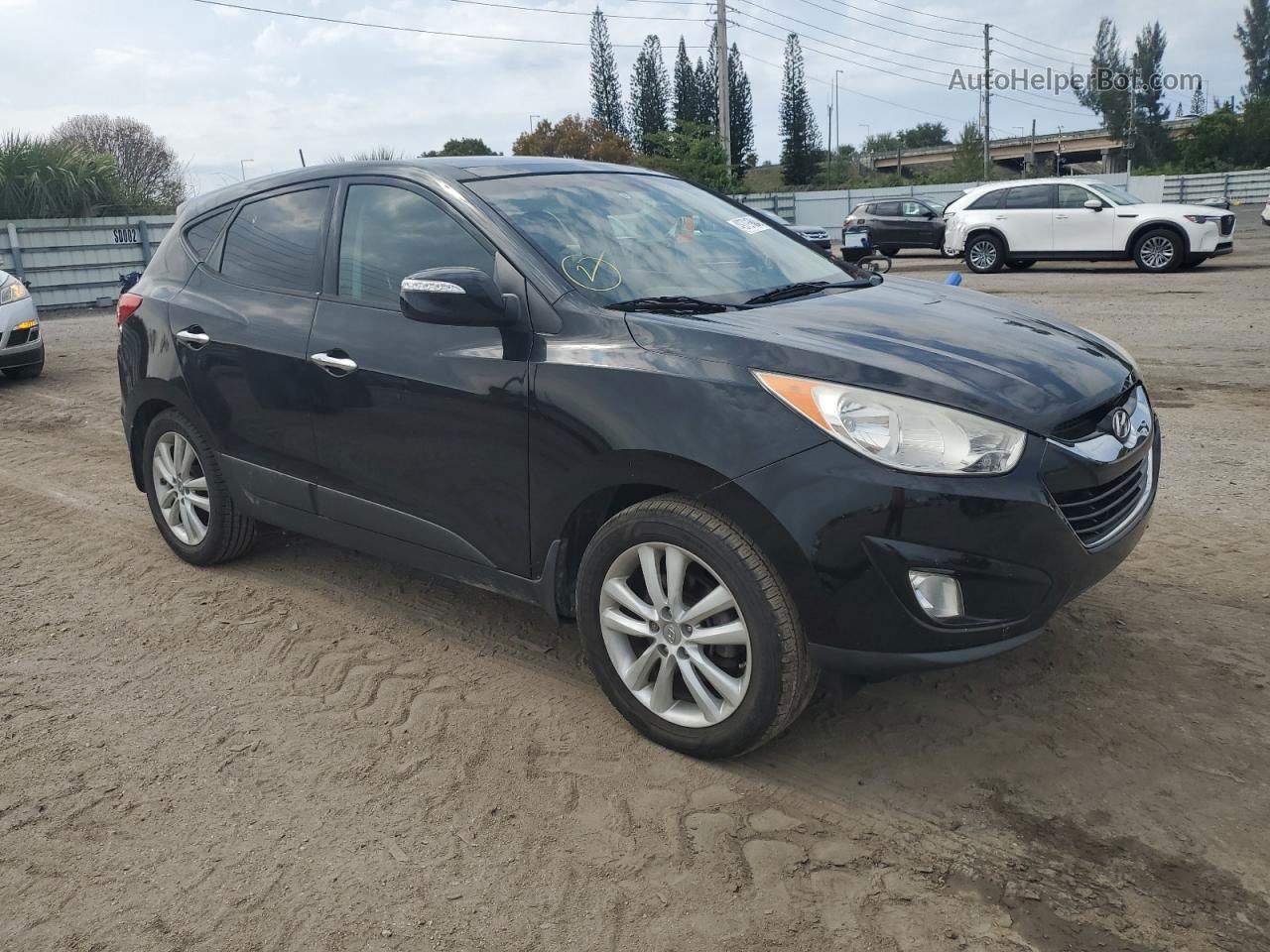 2013 Hyundai Tucson Gls Черный vin: KM8JU3ACXDU712707