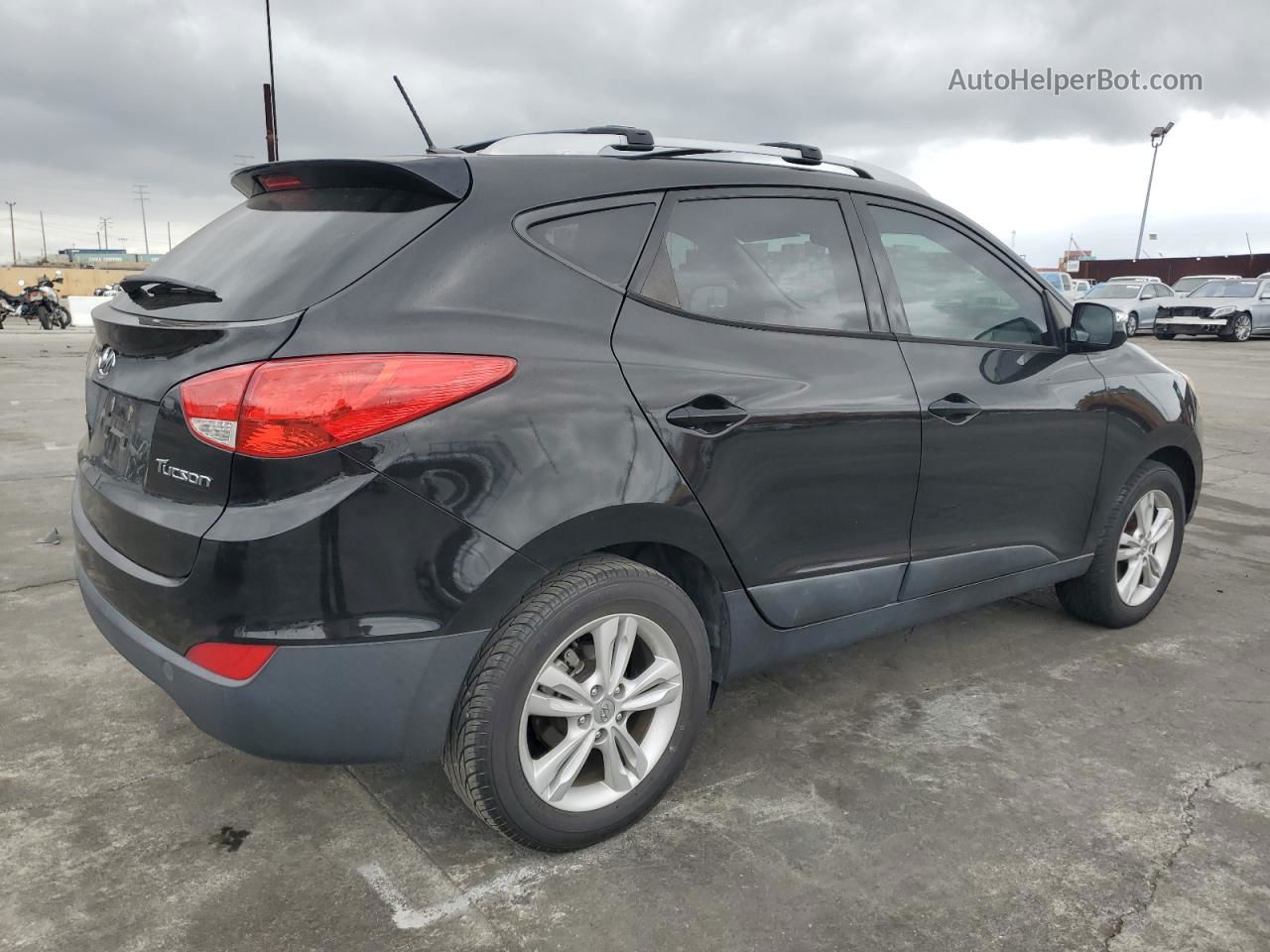 2013 Hyundai Tucson Gls Black vin: KM8JU3ACXDU718295