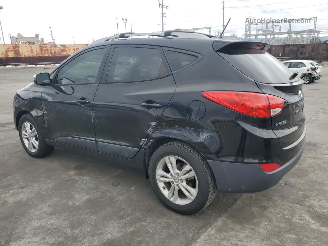 2013 Hyundai Tucson Gls Black vin: KM8JU3ACXDU718295