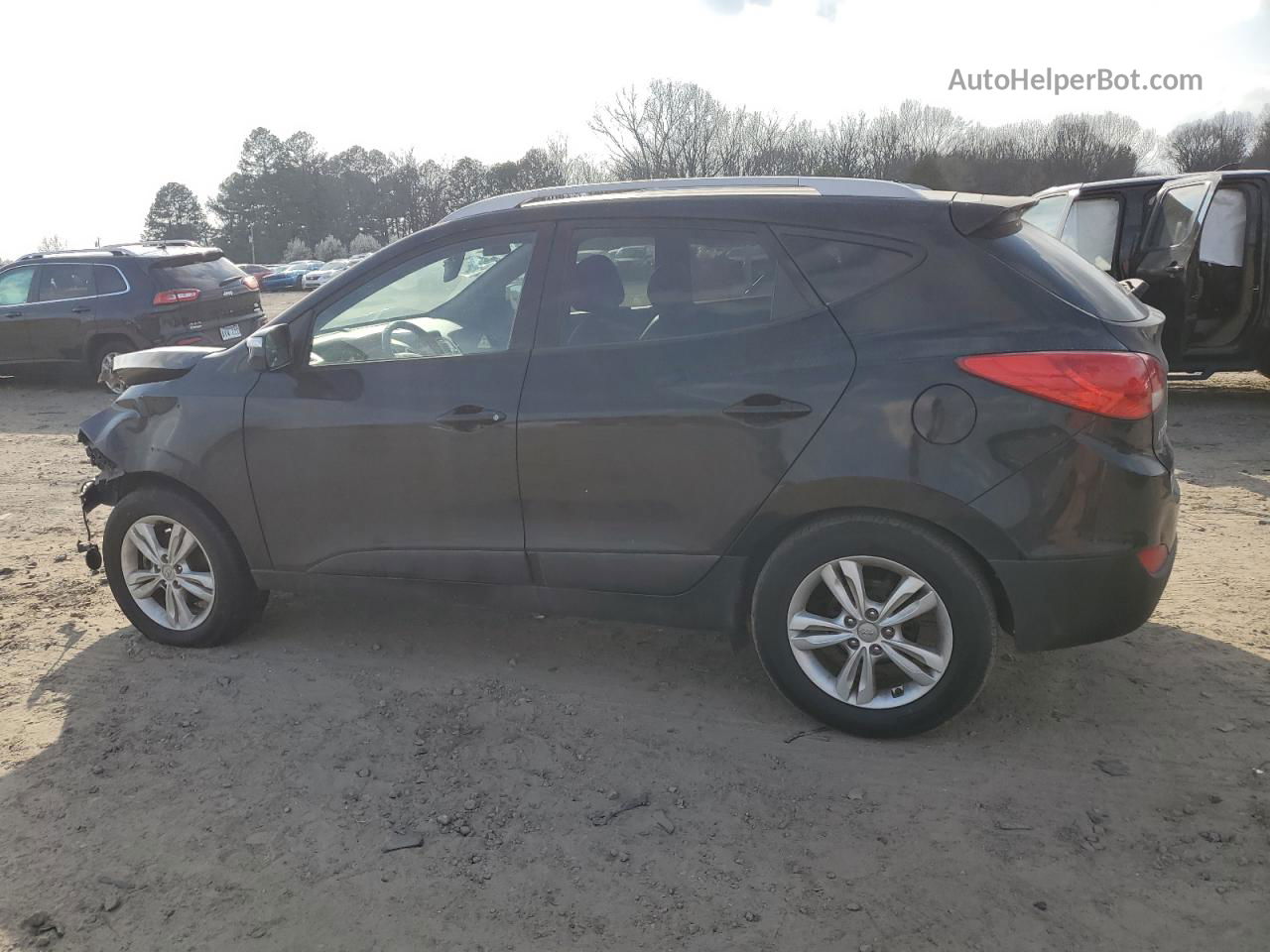 2013 Hyundai Tucson Gls Черный vin: KM8JU3ACXDU737333