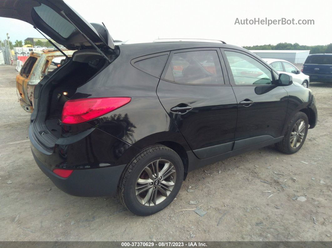 2014 Hyundai Tucson Se Black vin: KM8JU3AG0EU791387