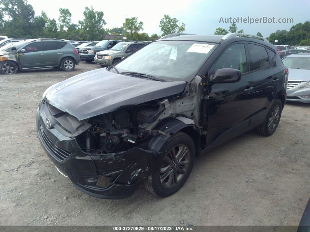 2014 Hyundai Tucson Se Black vin: KM8JU3AG0EU791387