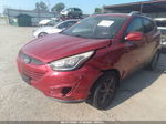 2014 Hyundai Tucson Se Burgundy vin: KM8JU3AG0EU899069