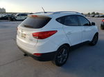 2014 Hyundai Tucson Gls White vin: KM8JU3AG0EU901645