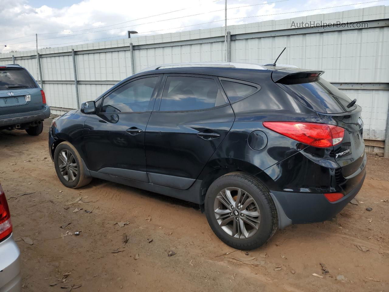 2014 Hyundai Tucson Gls Black vin: KM8JU3AG1EU797120