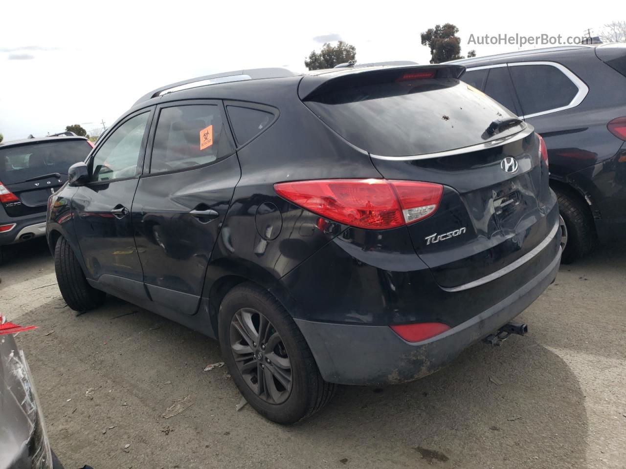 2014 Hyundai Tucson Gls Black vin: KM8JU3AG2EU795733