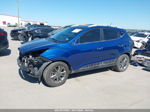 2014 Hyundai Tucson Se Blue vin: KM8JU3AG2EU800526