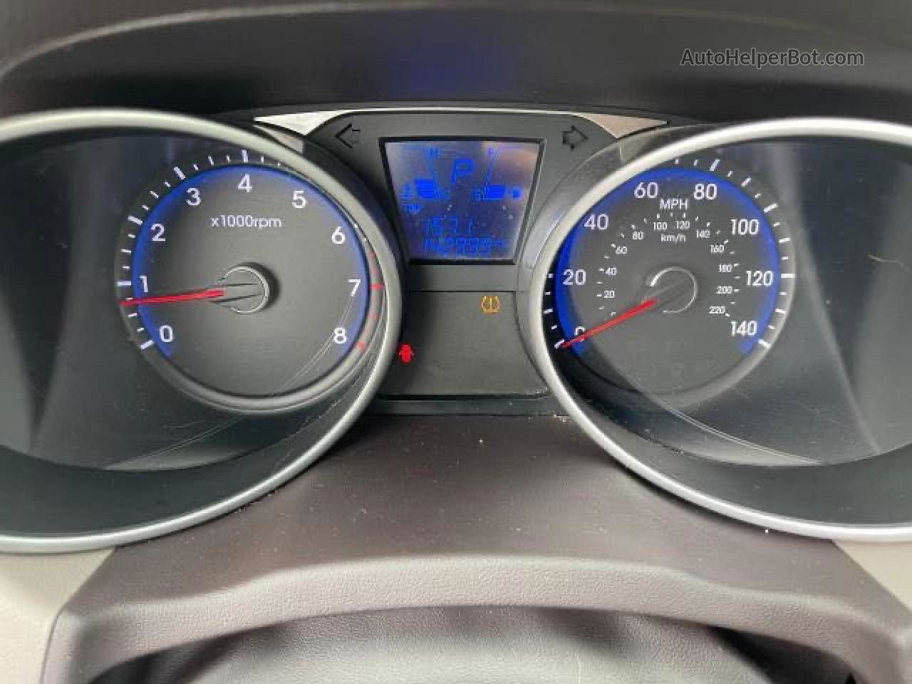 2014 Hyundai Tucson Gls Красный vin: KM8JU3AG2EU805516