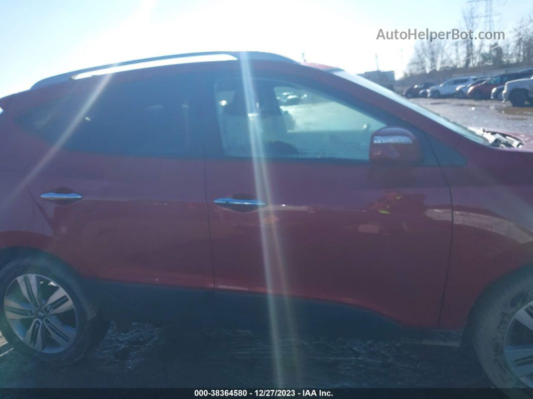 2014 Hyundai Tucson Limited Red vin: KM8JU3AG2EU807802