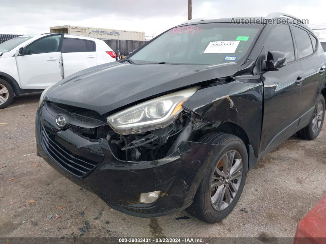 2014 Hyundai Tucson Se Черный vin: KM8JU3AG2EU836300