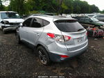 2014 Hyundai Tucson Se Silver vin: KM8JU3AG2EU933285