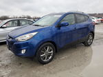 2014 Hyundai Tucson Gls Blue vin: KM8JU3AG3EU792016