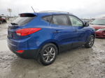 2014 Hyundai Tucson Gls Blue vin: KM8JU3AG3EU792016