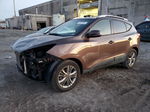 2014 Hyundai Tucson Gls Brown vin: KM8JU3AG3EU824009