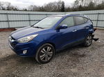 2014 Hyundai Tucson Gls Blue vin: KM8JU3AG3EU851162